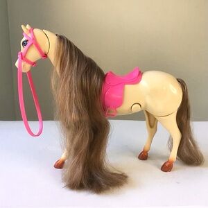 Dream Dazzlers Jumping Horse Toy Figure Push Button Action Rare 2013 Toys R Us